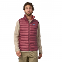 Patagonia Down Sweater Vest - Carmine Red - 1