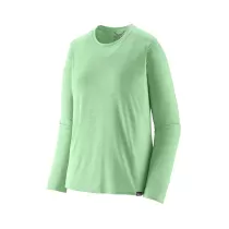 Patagonia L/S Cap Cool Daily Shirt Donna - Rinsed Green/Dark Rinsed Green X-Dye