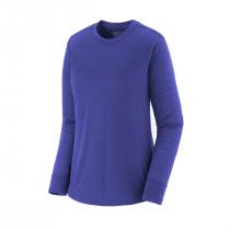 Patagonia L/S Cap Cool Merino Shirt Women - Sound Blue