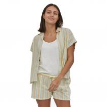 Patagonia LW A/C Shirt W - Cali Stripe: Isla Yellow - 1