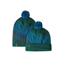 Patagonia LW Powder Town Bonnet - Aurora Knit: Dark Borealis Green