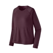 Patagonia L/S Cap Thermal Crew Mujer - Night Plum: Obsidian Plum X-Dye