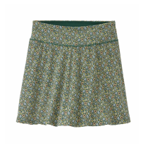 Patagonia Maipo Skirt W - Floral Fun: Conifer Green - 0