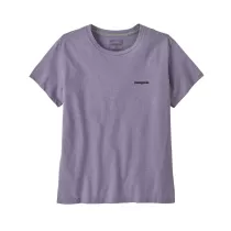 Patagonia P-6 Logo Responsibili-Tee Women - Concrete Purple