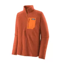 Patagonia R1 Air Zip Neck - Burnished Red