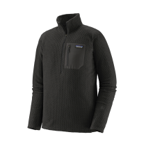 Patagonia R1 Air Zip-Neck - Black - 0