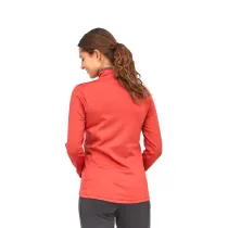 Patagonia R1 Daily Zip Neck W - Sumac Red/Dark Sumac Red X-Dye - 2