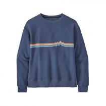 Patagonia Ridge Rise Stripe Uprisal Crew Sweatshirt W - CUBL