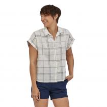 Camicia Donna Patagonia LW A/C - Harvest Windowpane: White Wash - 1