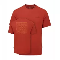 Rab Crimp Elevation Tee - Tuscan Red