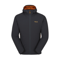 Rab Xenair Alpine Light Jacket - Ebony (Marmalade)
