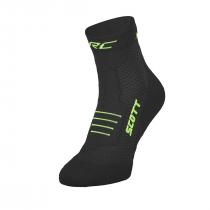 Scott Sock RC Running Quarter - Black/Safety Yellow - 0