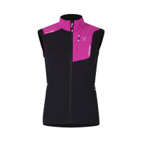  Ski Style Vest Woman - Black/Intense Violet