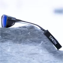 Smith Embark - Matte Black + Chromapop Glacier Photochromic Copper Blue Mirror Lens - 4