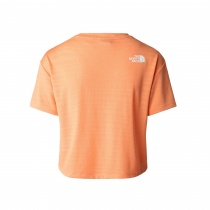 The North Face Ma S/S Tee Donna - Dusty Coral Orange Dark Heather - 1