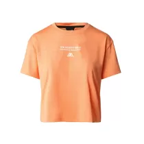 The North Face Ma S/S Tee Mujer - Dusty Coral Orange Dark Heather