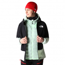 The North Face Down Turn 2.5 Cordura Shell Femme - Black/Patina Green - 2