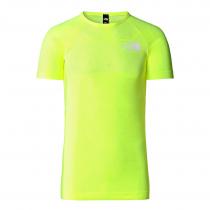 The North Face Ma Lab Seamless Top - LED Yellow Heather-Green Sheen - 0