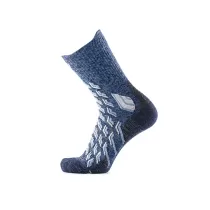 Therm-ic Trek Cool Crew Mujer - Azul/Blanco - 1