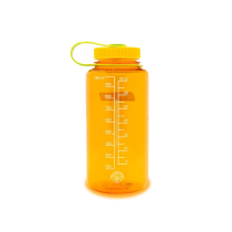 Nalgene Wide Mouth Sustain Water Bottle - 1 L - Clementine - 1