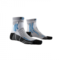 Chaussettes de ski X-Socks SKI RIDER 4.0 Stone Grey Melange/X-Orange
