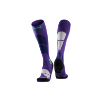 X-Socks Ski Perform OTC Women - Deep Purple/Light Sand