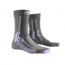 X-Socks Trek Silver Women - Grey Melange/Bright Lavender