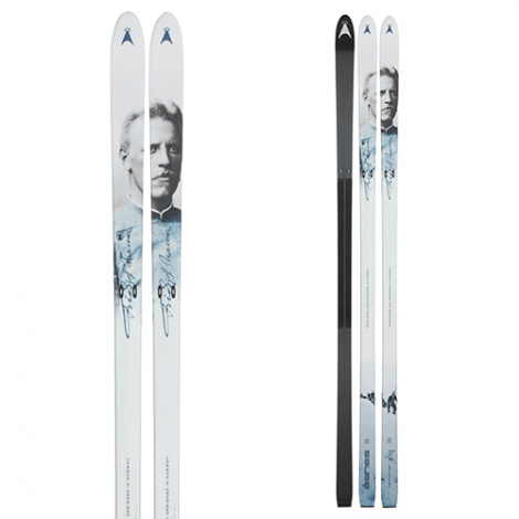 Esquí Asnes Nansen Waxless + Fijacións de travesía nórdica