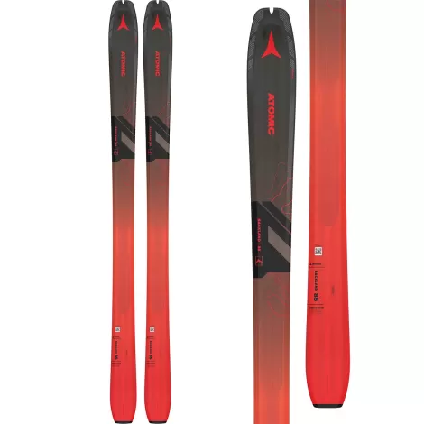 Atomic Backland 85 + Telemark Binding Packs
