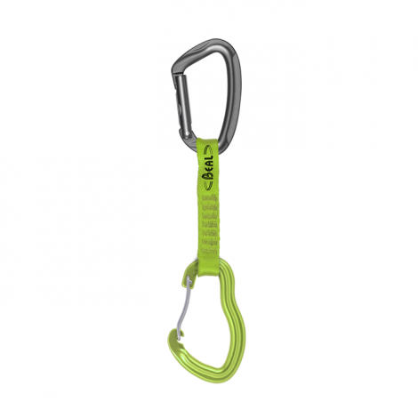 Beal Zest Rinvio 11 cm - Verde