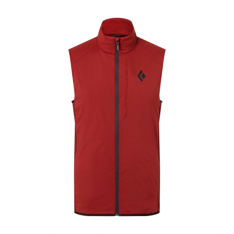 Black Diamond First Light Hybrid Vest - Dark Crimson