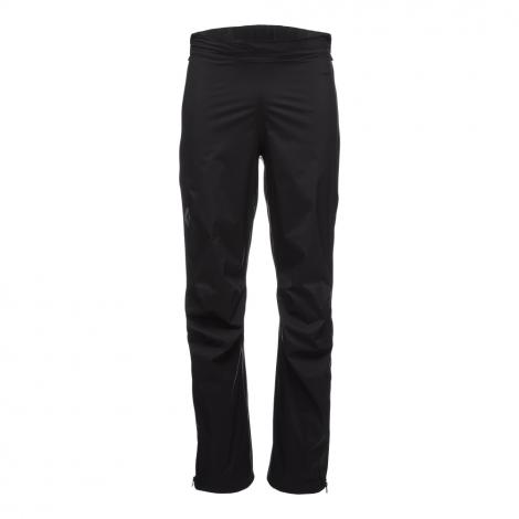 Pantalon Black Diamond Stormline Stretch Full Zip Rain - Noir