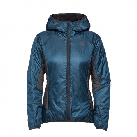 Black Diamond Vision Hybrid Women Hoody - Azurite