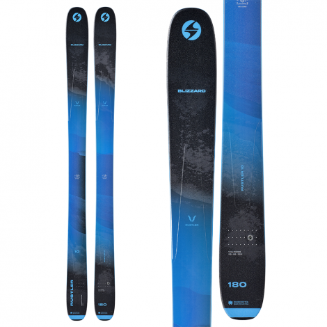 Blizzard Rustler 10 Ski + Fijacións de Telemark