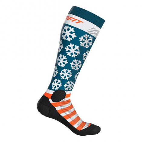 Dynafit FT Graphic SK Ski Touring Socks - Dawn-Flag