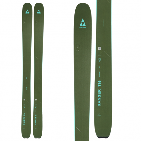 Fischer Ranger 116 + attacchi sci alpino