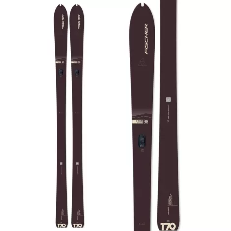 Fischer S-Bound 98 Crown/ Dual Skin Xtralite Ski 2025