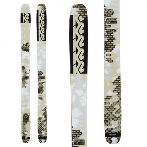 K2 Reckoner 112 + Telemark Binding Packs