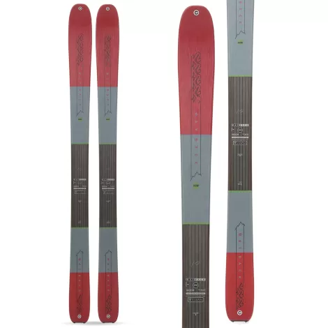 K2 Wayback 89 Mujer Esquí + Fijacións de Telemark