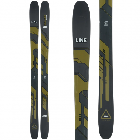 Line Blade Optic 92 Ski + Fijacións Alpinas