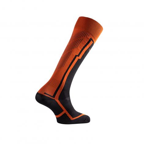 Lurbel Ski Pro Six Ski Socks - Black/Orange