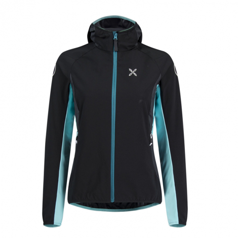 Chaqueta Mujer Montura Flash Sky - Baltic Blue/Black