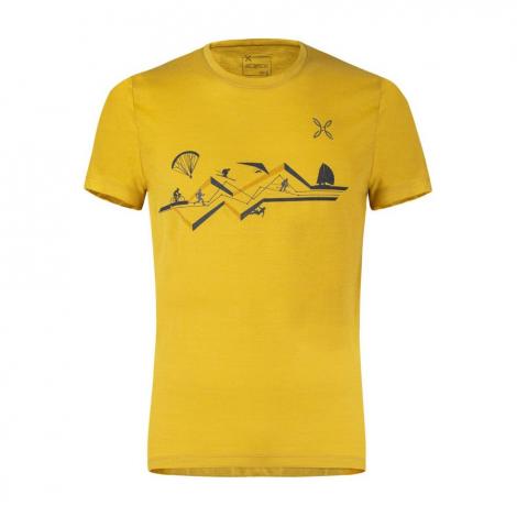 Montura Merino Sporty T-Shirt - Warm Gold