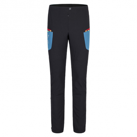Pantaloni Montura Ski Style - Nero/Teal Blue
