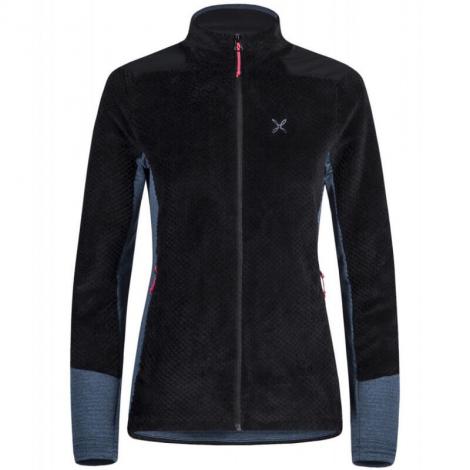 Montura Soft Pile Pro Jacket Woman - Black/Ash Blue