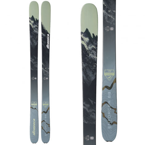Nordica Enforcer 88 Unlimited Ski + Fijacións de Esquí de Travesía