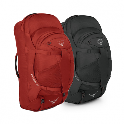 osprey farpoint 55 caribbean blue