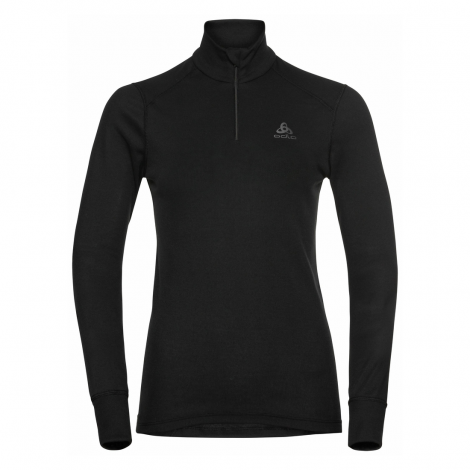 Odlo ML 1/2 Zip Active Warm Eco - Negro