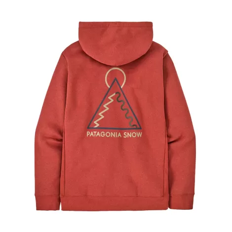 Patagonia Dawn Tracks Uprisal Hoody - Burnished Red