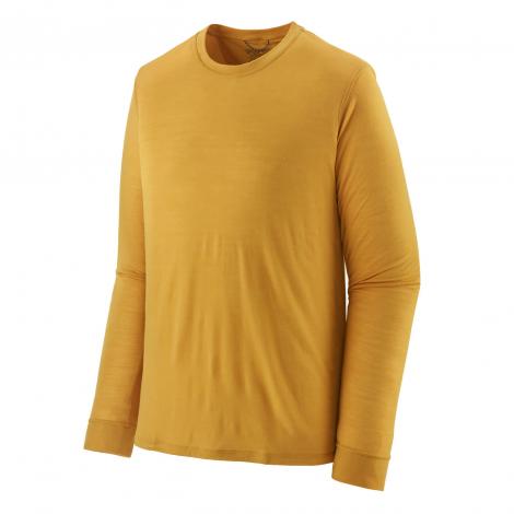 Maglia Patagonia L/S Cap Cool Merino - Cabin Gold